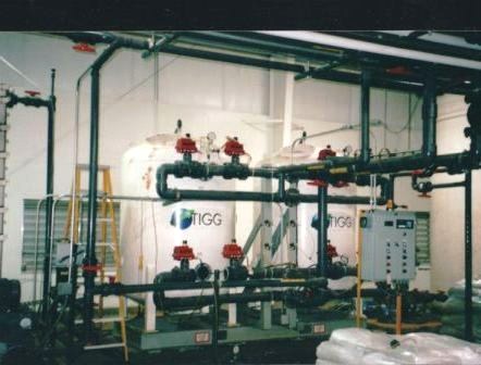 Sand Filters Installed