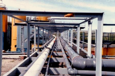 Fabricate Piping, Conduit and Walkway Bridges